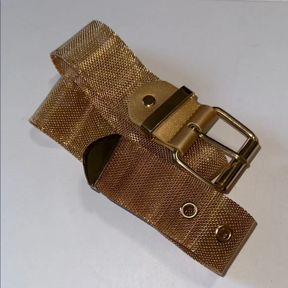 Gold Mesh Belt - Picture 2 of 7